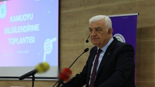 Başkan Gürün Kamuoyu Bilgilendirme Toplantısı ile Hizmetleri Değerlendirdi