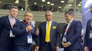 Başkan Topaloğlu Rusya'da gazetecilerle bir araya geldi