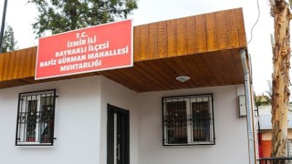 Bayraklı'da 5 muhtarlık binası daha yenilendi