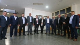 Buharkent Muhtarlar Derneği'nden Başkan Çerçioğlu'na Nezaket Ziyaret