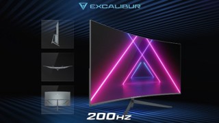 Casper 200 HZ Ekran Yenileme Hızına Sahip Excalibur 27” Monitörünü Duyurdu!