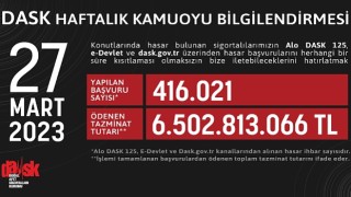 DASK - Kahramanmaraş Deprem Raporunu Yayınladı