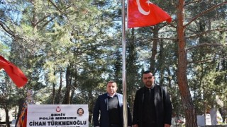 Edremit'te Şehitlerin Kabirleri Düzenlendi