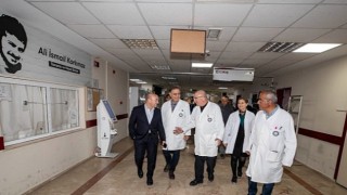 Eşrefpaşa Hastanesi'nin yenilenen acil servisi hizmete başladı