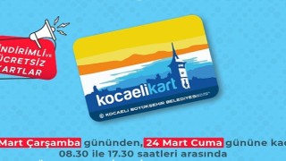 Karamürsel'e geçici seyahat kart ofisi açılıyor