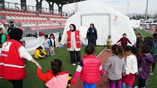 Kızılay'ın Afet Bölgelerindeki Beslenme Çalışmaları