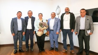 Nazilli Ziraat Odası'ndan Başkan Çerçioğlu'na Nezaket Ziyareti