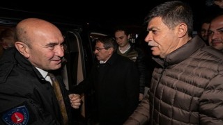 Soyer deprem ve selden etkilenen kardeş belediye Tut'u ziyaret etti