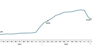 TÜİK: Tüketici fiyat endeksi (TÜFE) yıllık %55,18, aylık %3,15 oldu