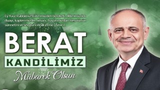 Yahyalı Belediye Başkanı Esat Öztürk'ten Berat Kandili Kutlama Mesajı