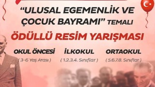 Aydın Büyükşehir Belediyesi'nden 23 Nisan Temalı Ödüllü Resim Yarışması