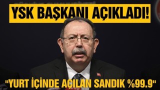 YSK İlan etti