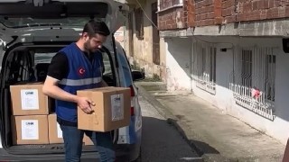 Canik Belediyesi'nden Selden Etkilenen Ailelere Hijyen Paketi Desteği