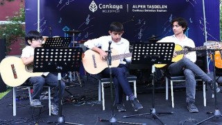 Çankaya'nın minik yetenekleri sahne aldı