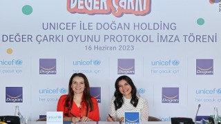 Doğan Holding ve UNICEF, çok sayıda çocuğun değerlerini keşfederek hayatında olumlu etki yaratmayı amaçlayan Değer Çarkı oyununu tanıttı.