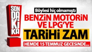 Akaryakıta görülmemiş zam!