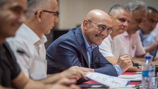 Başkan Tunç Soyer Selçuk'ta Büyükşehir'in çalışmalarını anlattı