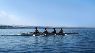 Başkent kürek yarışlarına ev sahipliği yaptı