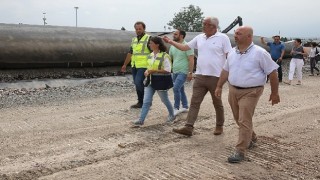Kocaeli Büyükşehir'in çevre çalışmaları okul gibi