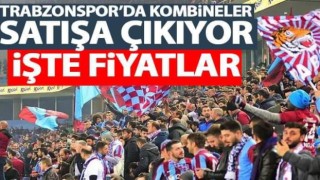 TRABZONSPOR’DA KOMBİNELER SATIŞA ÇIKIYOR! İŞTE FİYATLAR