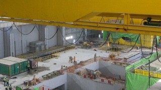 Akkuyu NGS'in 1'inci Güç Ünitesinde Makine Dairesinde Köprü Vinci Devreye Alındı