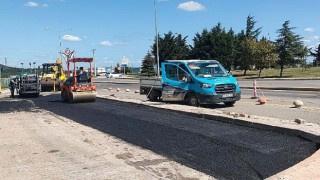 Şehir Hastanesine Durak Cebi Umuttepe Acil Girişine Asfalt