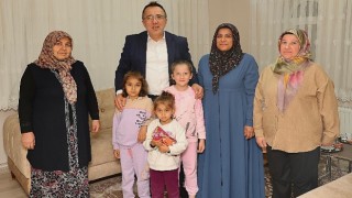 Başkan Savran Şehit Ailelerini Ziyaret Etti
