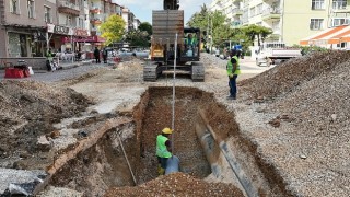 KOSKİ'den Malas Caddesi'nde 2.300 metre Su Kanalizasyon Şebeke Islahı