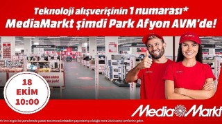 MediaMarkt 96. Mağazasını Afyon'da Açıyor