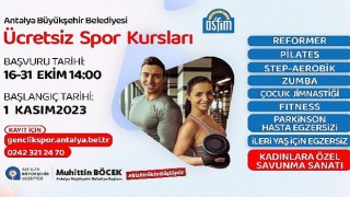 Sağlıklı yaşam için haydi ASFİM spor kurslarına kayıtlar başladı