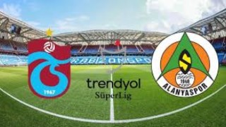 Trabzonspor Alanyaspor Karşılaşması 11'leri Açıklandı