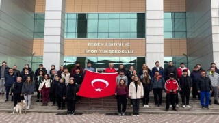 Gümüşhane Üniversitesi Öğrencilerinden Ata’ya Saygı Yürüyüşü