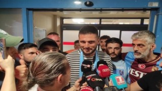 Trabzonspor'un yeni transferi Trabzon'a geldi!.