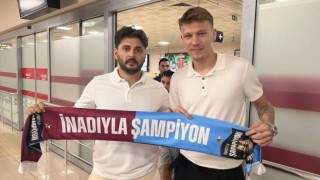 Trabzonspor'un yeni transferi Serdar Saatçı Trabzon'da