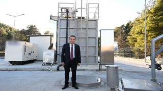 Başkan Böcek Akseki Güçlüköy Paket Atıksu Arıtma Tesisi&#39;ni gezdi