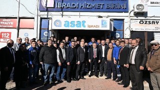 Başkan Böcek'den doğu ilçelere ziyaret