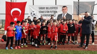 Saray Belediyesi Sömestir Futbol Turnuvası sona erdi