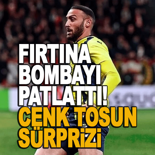 Trabzonspor'da Cenk Tosun bombası