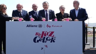 Koruncuk Vakfı, Allianz Türkiye'nin desteğiyle yeni bir yurt binasının temellerini attı