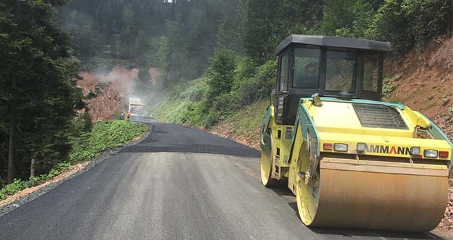 Büyükşehir Belediyesi mahalle yollarında asfaltlama