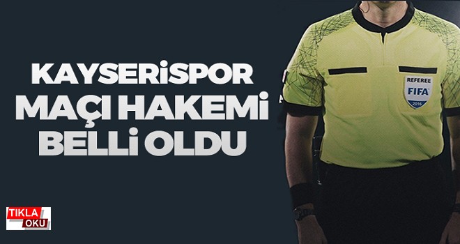 Trabzonspor-Kayserispor maçının hakemi belli oldu