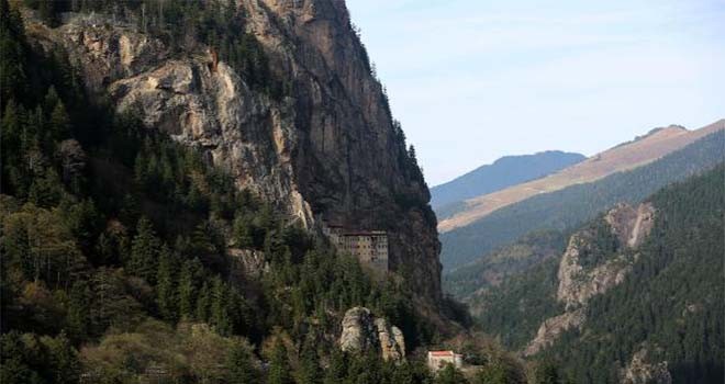 Trabzon'da Sümela Manastırında teleferik ihaleye çıkıyor