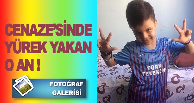 Trabzon'da yürek yakan o an!