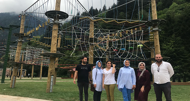 Uzungöl Tabiat Macera Parkı tamamlandı