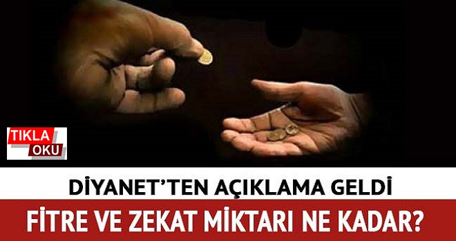 2019 yılı fitre miktarı belli oldu