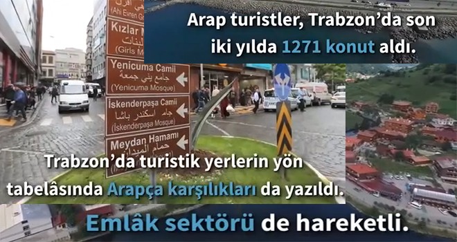 Araplar Doğu Karadeniz'e Akın Akın Geliyorlar