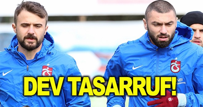 Trabzonspor'dan 42 milyonluk tasarruf !