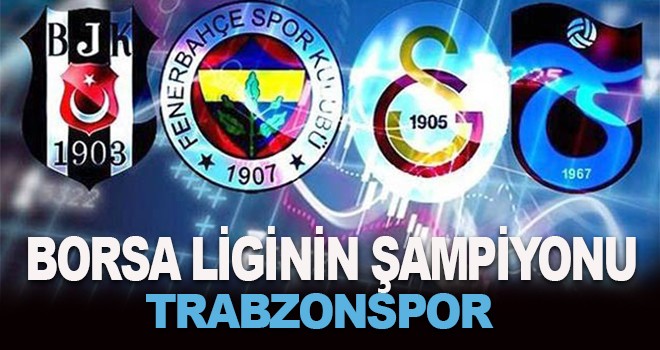 Dört büyüklerden tek kazandıran Trabzonspor oldu
