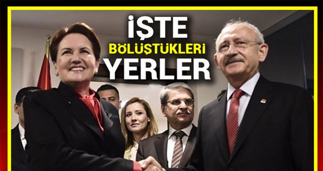 Kılıçdaroğlu ve Akşener açıkladı: İYİ Parti ve CHP anlaştı