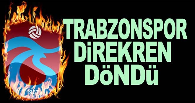Trabzonspor son 15 dakika kala kılpayı...